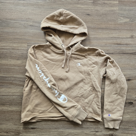 Champion Women's Tan Hoodie - Picture 1 of 3